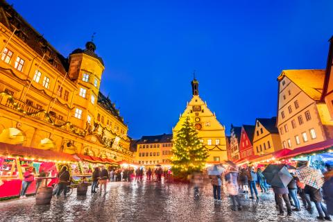 Adventy ve městě Vánoc- Rothenburgu