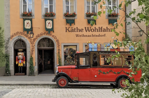 Adventy ve městě Vánoc- Rothenburgu